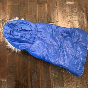 Small dog hooded winter jacket